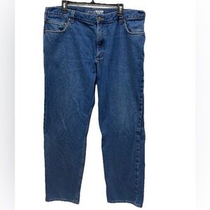 Carhartt jeans mens size 40 X 31 relaxed fit pants workwear outdoor
